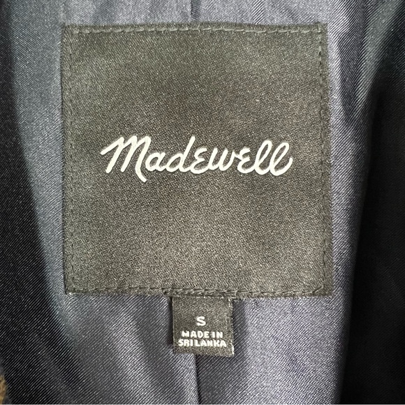 Madewell Larsen 1-Button Wool Blend Windowpane Blazer - Picture 9 of 14